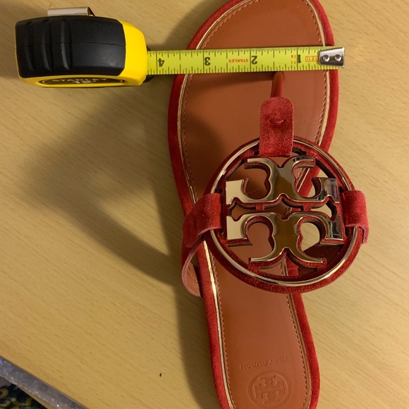 🌻HP🌻Tory Burch Metal Miller Nat Suede ✨🌟💫🌻 - Picture 14 of 16